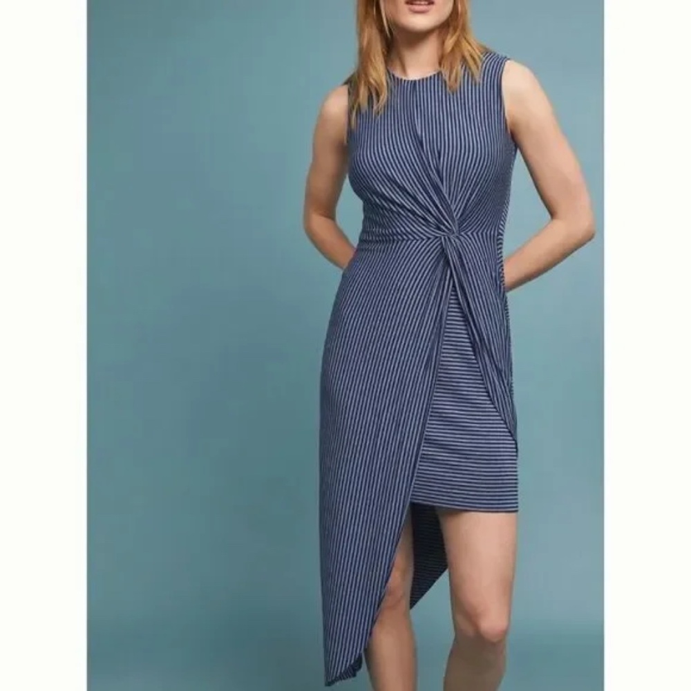 Anthropologie Bailey/44 Striped Knit Dress Small LIKE NEW